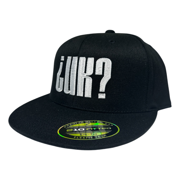 UhnKnWn UK Logo Flatbilled Fitted Hat - Image 2