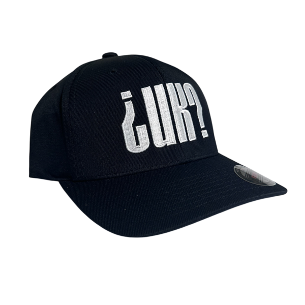 UhnKnWn UK Logo Curved Fitted Hat - Image 2